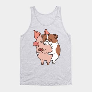 Friend Not Food English Bulldog Tank Top